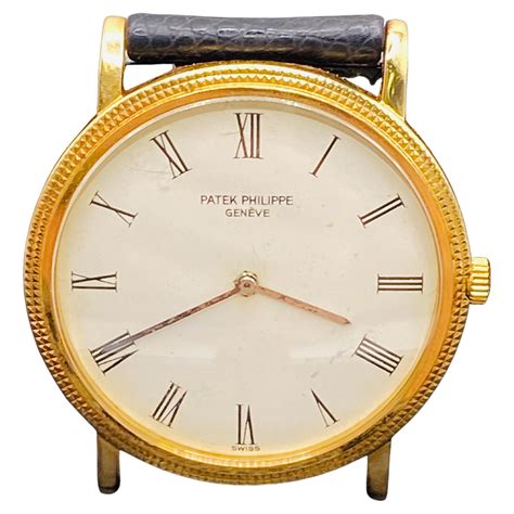 patek philippe gebraucht|18k patek philippe vintage watch.